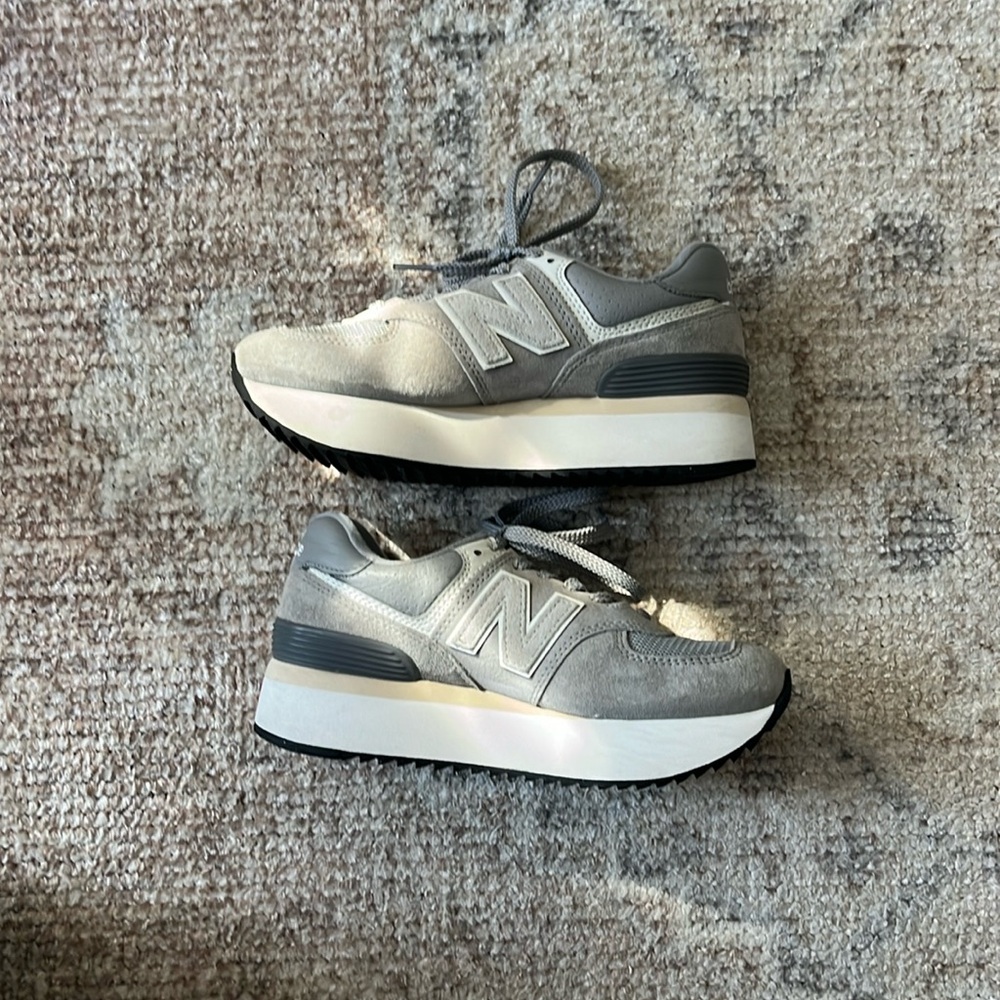 New balance 574 platform sneakers